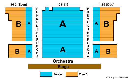 New World Stages: Stage 4 Seating Chart